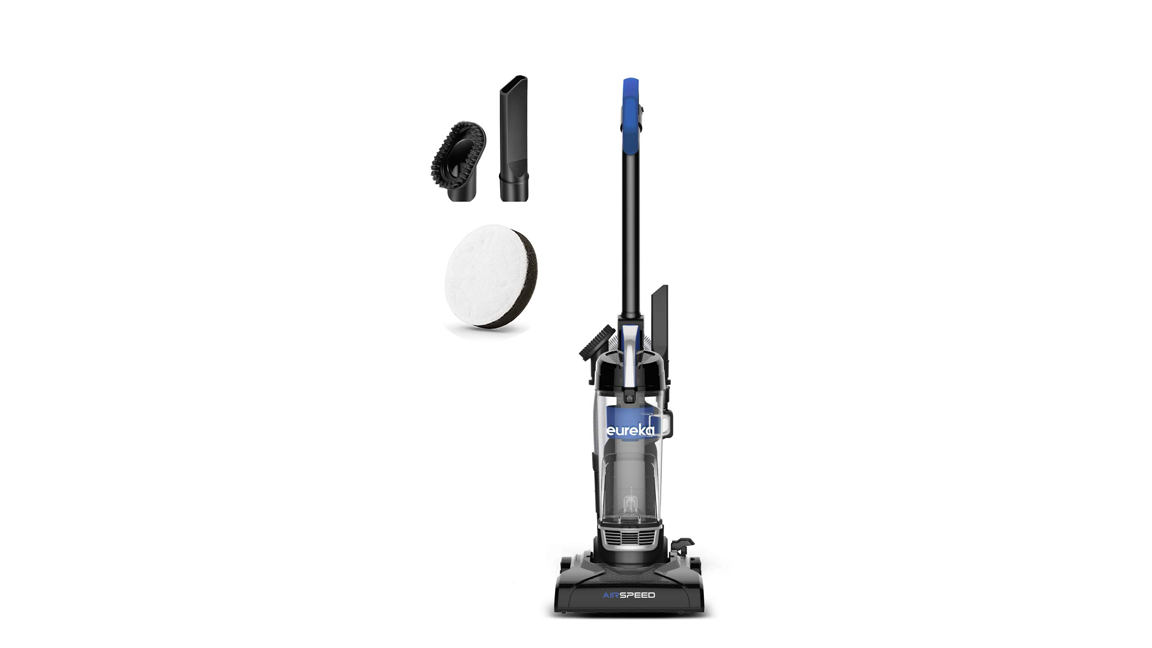 8. EUREKA AIRSPEED ULTRA-LIGHTWEIGHT COMPACT BAGLESS UPRIGHT VACUUM CLEANER